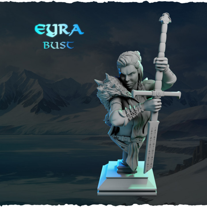Eyra bust from Ladies of the North (Vikings)'s Cover
