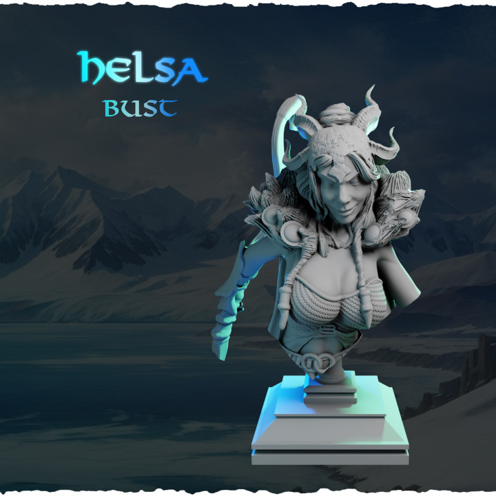 Helsa bust from Ladies of the North (Vikings)'s Cover
