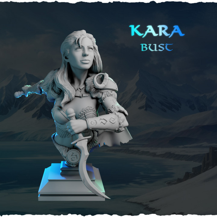 Kara bust from Ladies of the North (Vikings)'s Cover