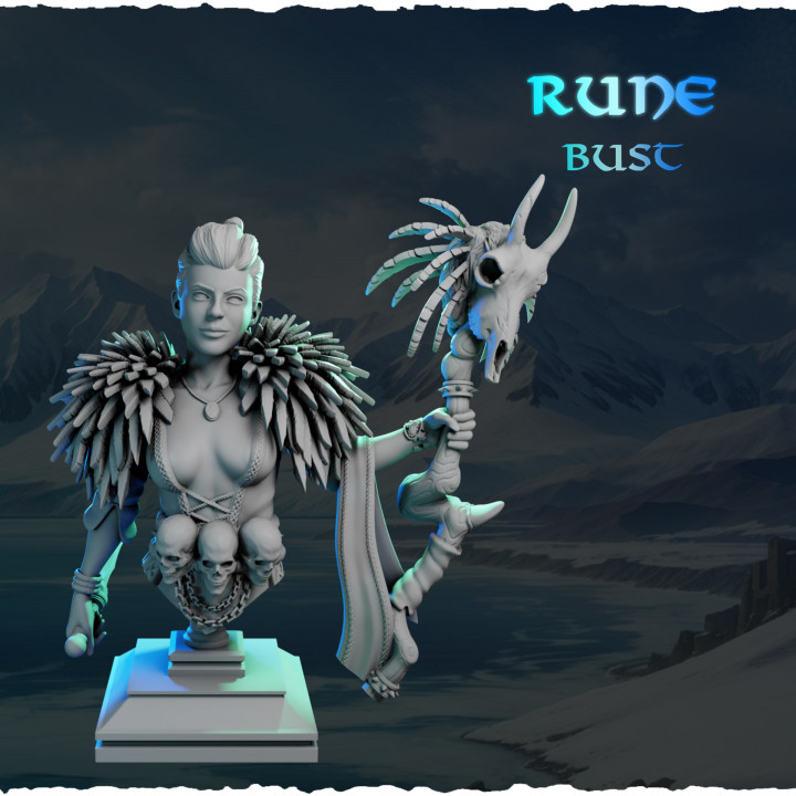 Rune bust from Ladies of the North (Vikings)'s Cover