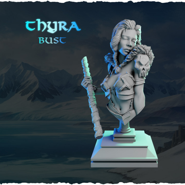 Thyra bust from Ladies of the North (Vikings)'s Cover