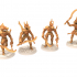 Cinan - Anubis - Akhet - Athyr : Assault, Battle Drone, space robot guardians of the Necropolis, modular posable miniatures image