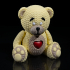 Teddy Heartbeat Crochet image
