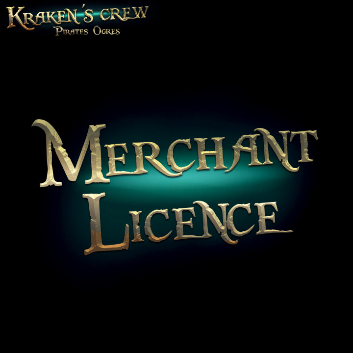 Merchant Licence - Kraken's Crew's Cover