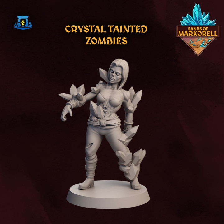 Crystal Tainted Zombie. Female Version's Cover