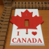 Canadian Maple Leaf Light Switch Cover for Standard Toggle image