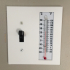 Thermometer Light Switch Cover for Standard Toggle image