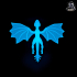 Flying Dragon - Glow in the Dark - Wyvern image