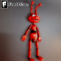 Flexi Print-in-Place the Ant image