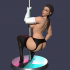 Glamorous Cybergirl Maxie - Pole Action image