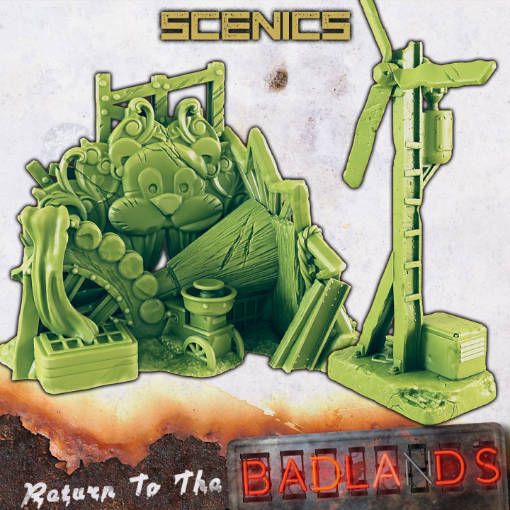 SCENICS  - Return to the Badlands [ADDON]'s Cover