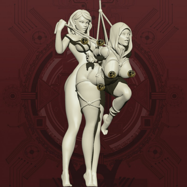Glamorous Diorama - Royal Shibari Female Duet's Cover