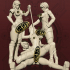 Glamorous Diorama - Femdom Foursome - FUTA image
