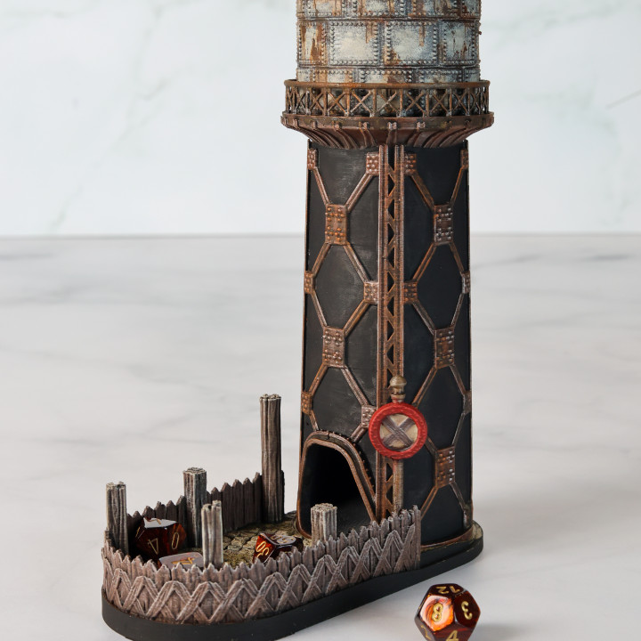 Water Tower Dice Tower's Cover