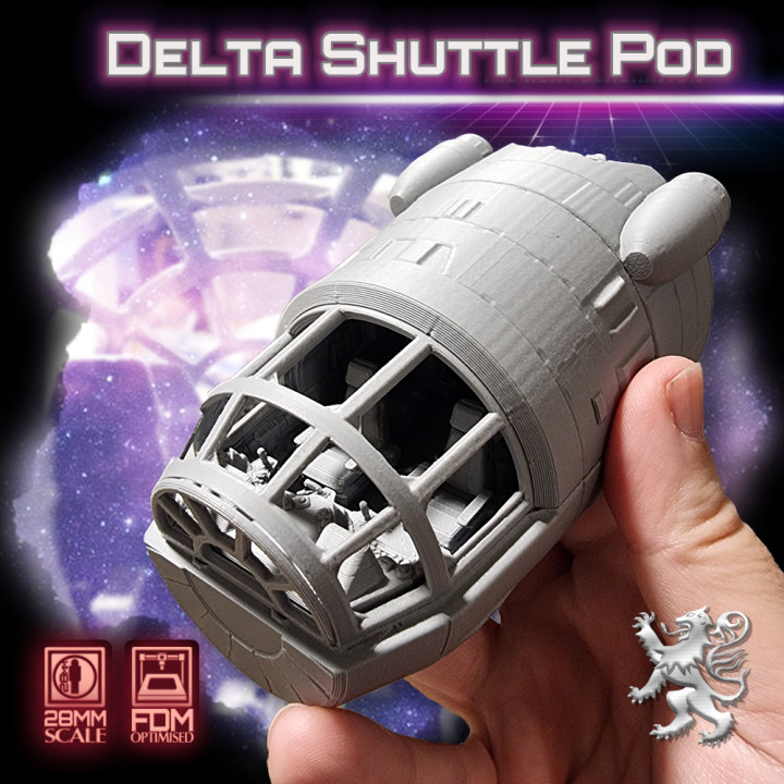 Delta Shuttle Pod's Cover
