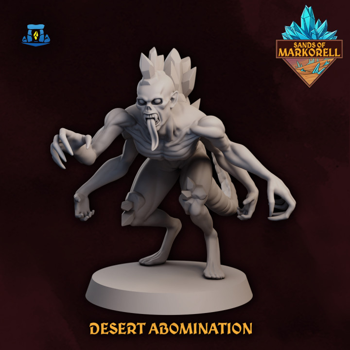 Crystal Desert Abominations.'s Cover