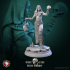 Cultist girls set 6 miniatures 32mm pre-supported image