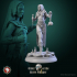 Cultist girls set 6 miniatures 32mm pre-supported image