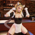 Cat Maids Pack 2 - Presupported - QB Works image