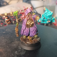 Picture of print of Chaos - Plague Sorcerer