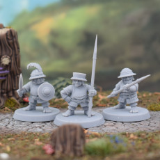 Picture of print of Prebuilt halflings warband [PRE-SUPPORTED]