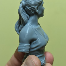 Picture of print of Sylvia the Spelunker Bust