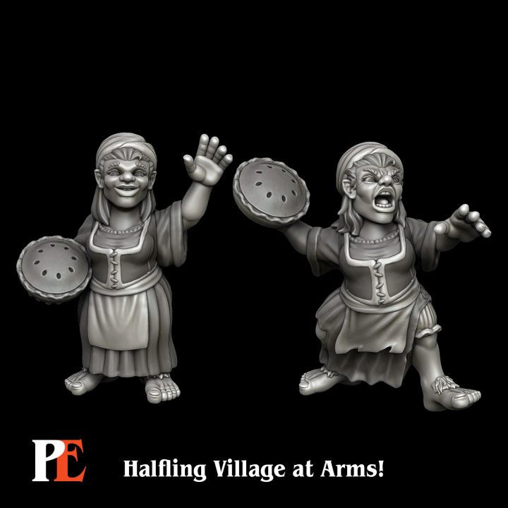 Halfling Baker Woman at Arms!'s Cover
