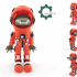 Cobotech Articulated Gator Astronaut by Cobotech image