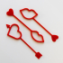Cupid's Bubbles // Valentine's Day Bubble Wands image