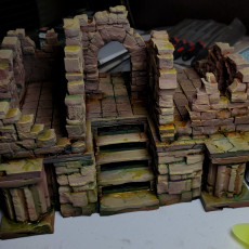 Picture of print of The Lost City : Modular Close-Combat Ruins