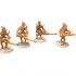 Cinan - Anubis - Chemou - Payni : Support, Battle Drone, space robot guardians of the Necropolis, modular posable miniatures image
