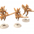 Cinan - Anubis - Chemou - Payni : Support, Battle Drone, space robot guardians of the Necropolis, modular posable miniatures image