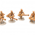Cinan - Anubis - Chemou - Pakhon: Support, Battle Drone, space robot guardians of the Necropolis, modular posable miniatures image