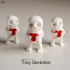 Valentines Tiny Skeleton image