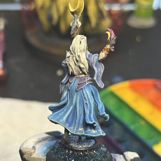 Picture of print of Drow High Priestess of the Moon - Kadna Glyndrel