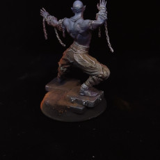 Picture of print of Drow Blind Monk - Uxas Vergos
