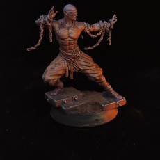 Picture of print of Drow Blind Monk - Uxas Vergos