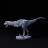 Carnotaurus roar 1-35 scale pre-supported dinosaur image