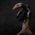 Dakotaraptor standing 1-35 scale pre-supported dinosaur image