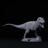 Tyrannosaurus roar 1-35 scale pre-supported dinosaur image