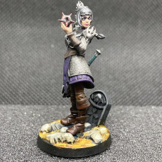 Picture of print of Ebonheart the Shadowed Cleric