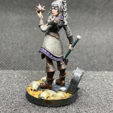 Picture of print of Ebonheart the Shadowed Cleric