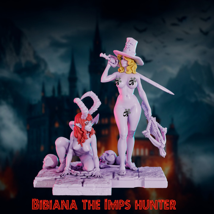 Bibiana the imps hunter. Non-commercial's Cover
