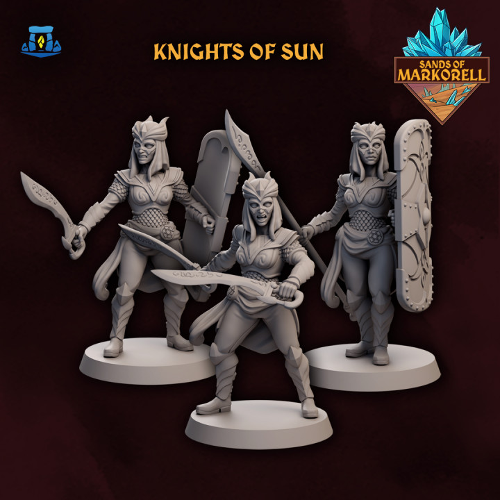 Knight of Sun Markorell - Pack 1's Cover