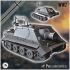 German WW2 vehicles pack No. 4 (Tiger I and variants) - Germany Eastern Western Front Normandy Stalingrad Berlin Bulge WWII image