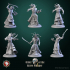Order of the Grave Whisper January release 29 STL's miniatures pre-supported + dnd 5e stats block image