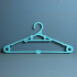 Print-in-place Clothes Hanger, foldable image