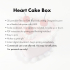 Heart-Shaped Fake Cake Gift Box or Jewelry Box image