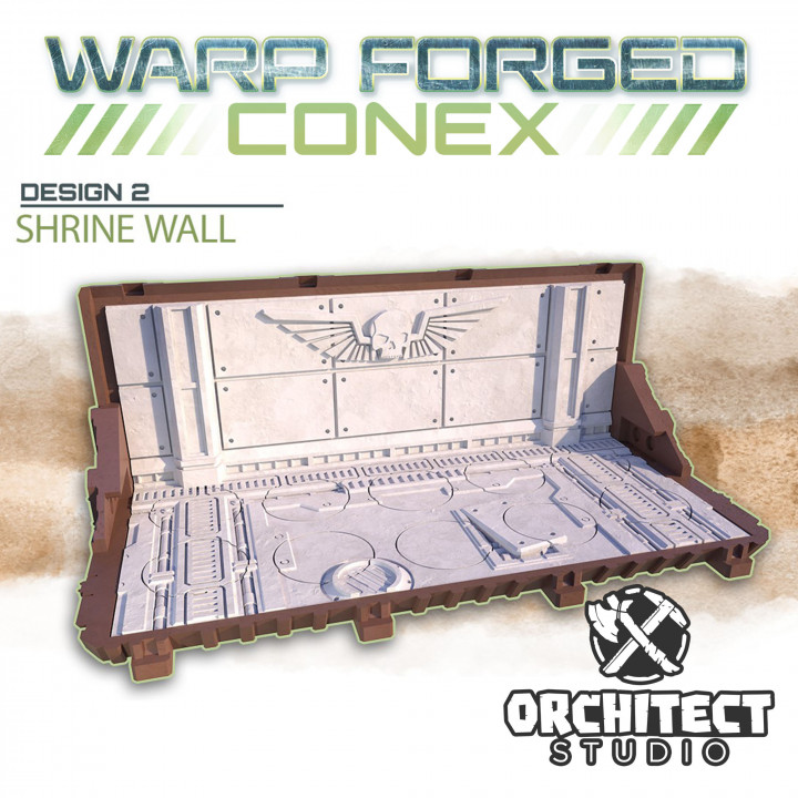 Warp Forged Conex | Shrine Wall Single Design's Cover
