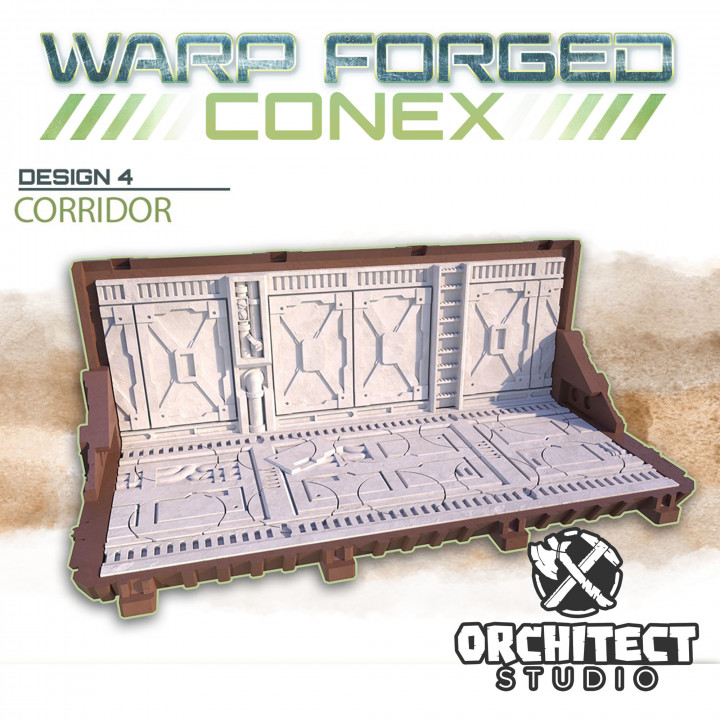 Warp Forged Conex | Corridor Single Design's Cover